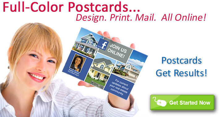 post card advertising