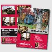 Keller Williams property listing flyers