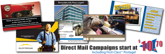 postcard mailings