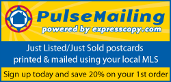 Pulse Mailing automated Just Listed/Just Sold postcards from your MLS