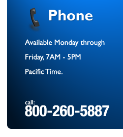 Call our VIP Support Service at 800-260-5887