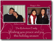 family photo postcard
