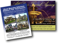 real estate flyers and brochures