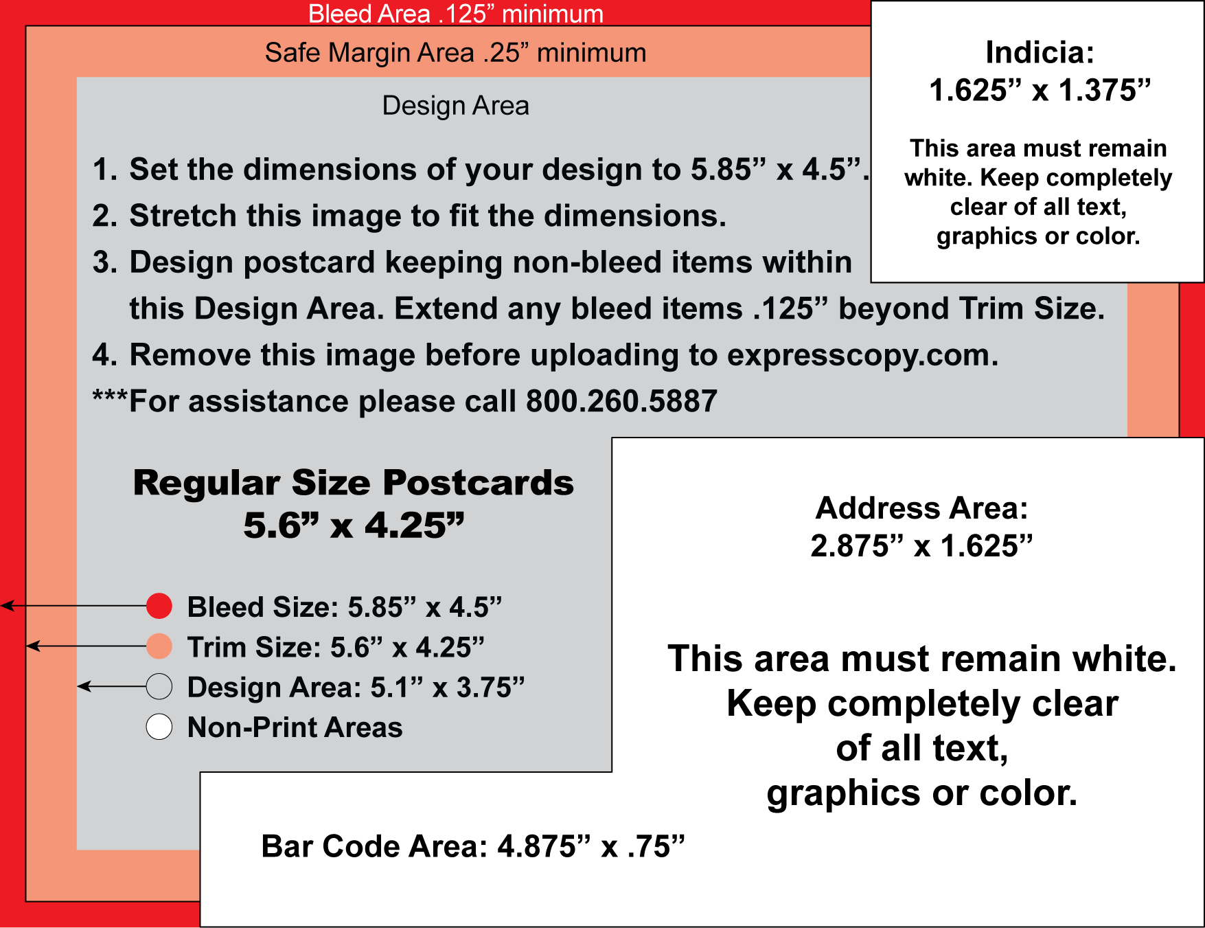 Usps Postcard Guidelines Template